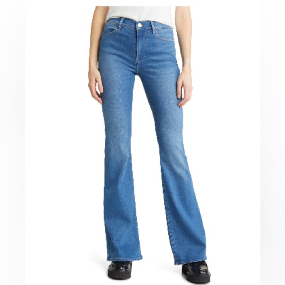 Frame Le High Flare Leg Jeans- Sz 25